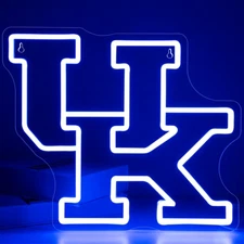 University of Kentucky Neon Flex Led Sign UK 15" x 13" for Sports Bar Man Cave