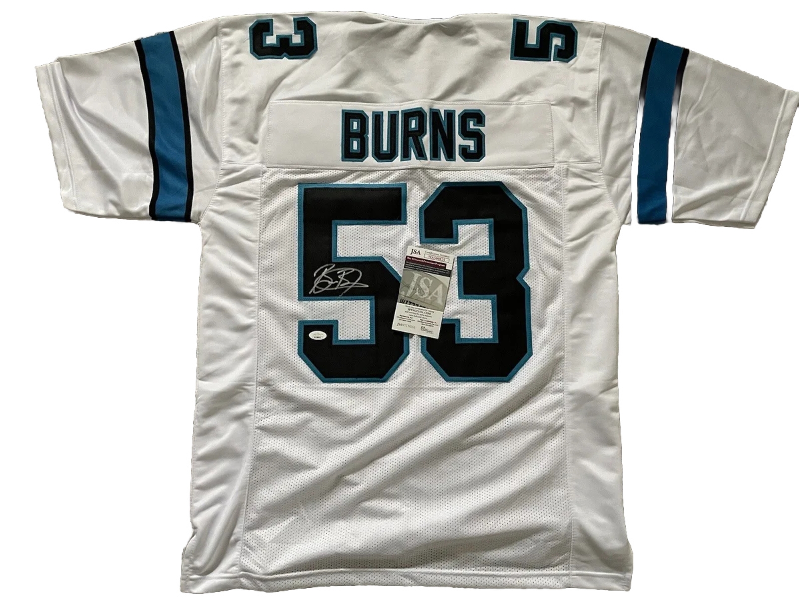 Brian Burns Autographed Signed Carolina Panthers Jersey In WHITE! #53 