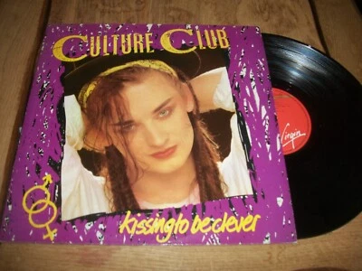 vinyle 33 tours, culture club, kissing to be clever - Photo 1/2