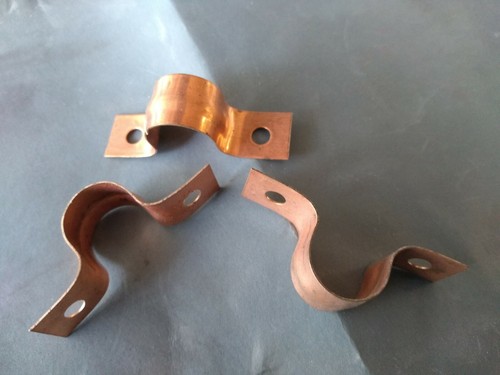 EMT pipe tube straps, 1/2" and 3/4", packages of 5 - Picture 3 of 11