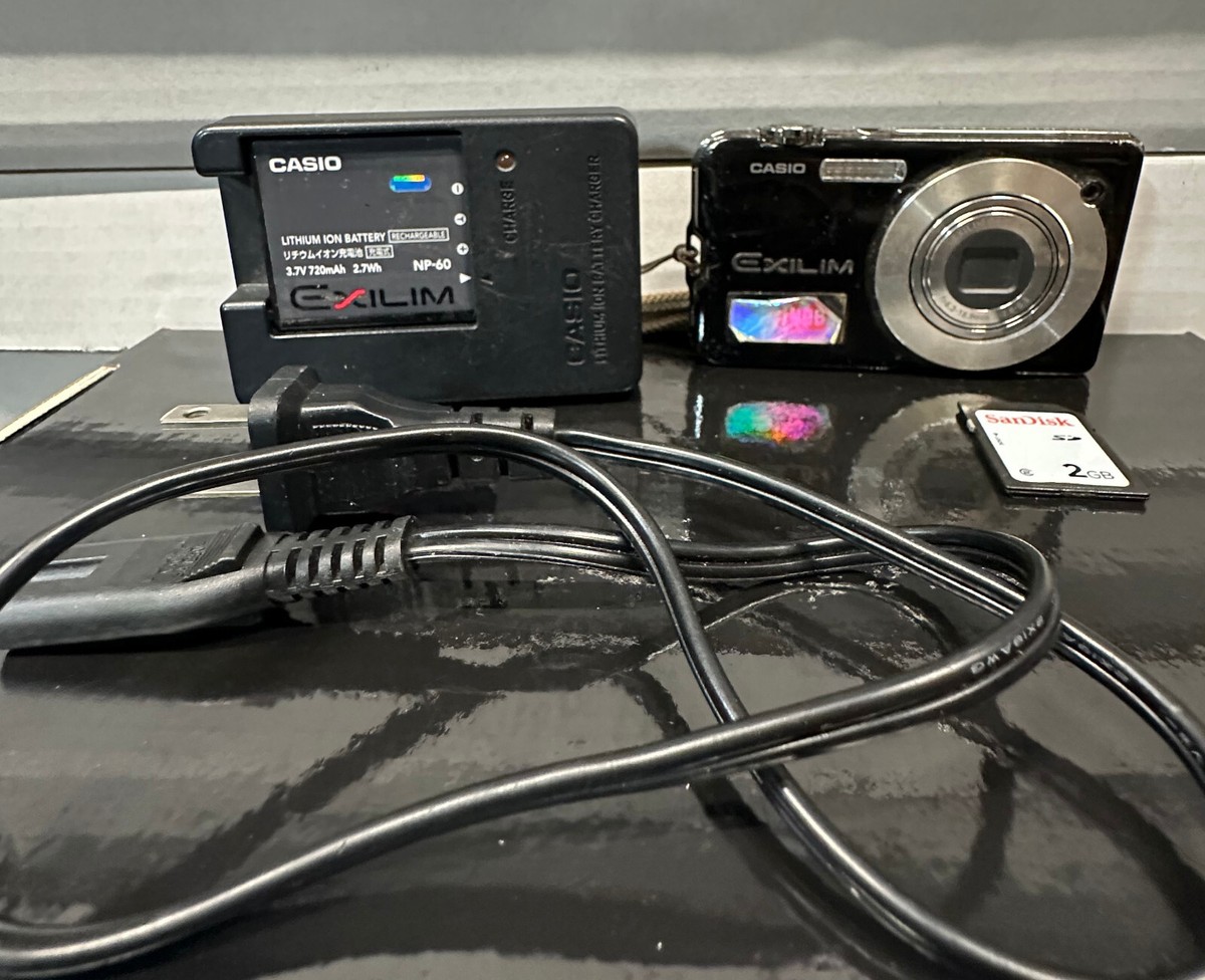 Casio EXILIM EX-S12 Camera 3x Zoom 12 MP - Battery, Charger Casio EXILIM EX-S12 Camera 3x Zoom 12 MP - Battery, Charger