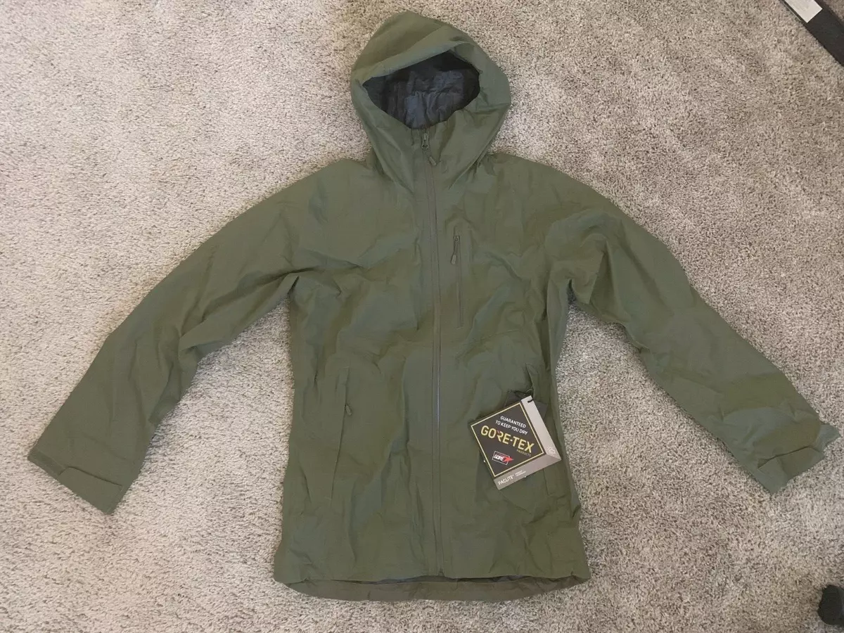 Mountain Hardwear Womens Army Green Exposure 2 Gore Tex Paclite
