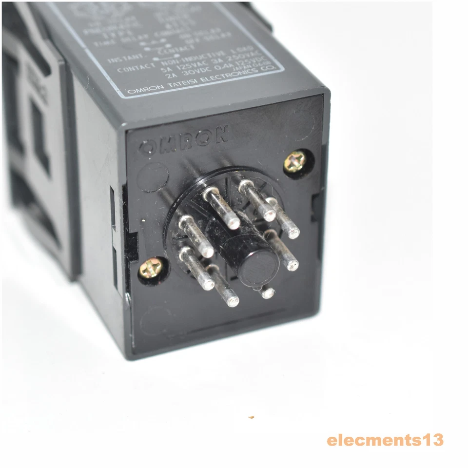 OMRON ATSS-7N ON DELAY TIMER 0-10S 220V NOS - Image 3 of 3