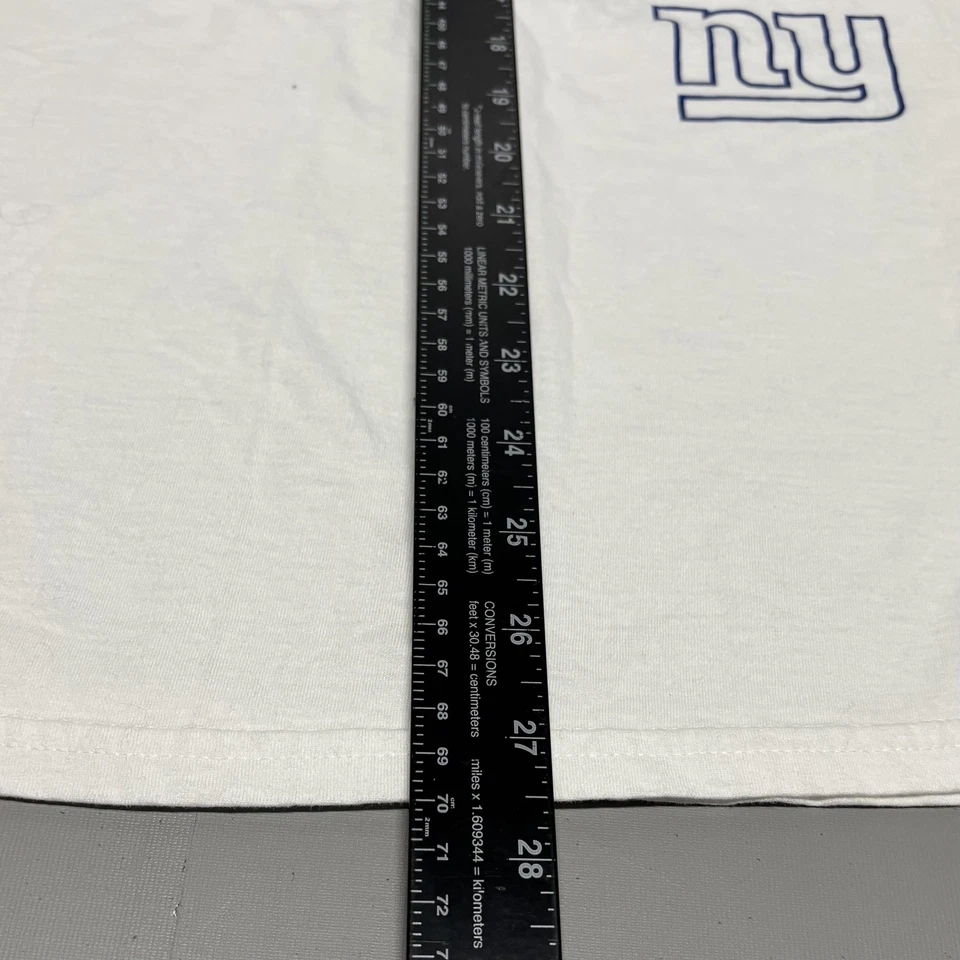 New York Giants Shirt Mens Extra Large NFL Football Tee EST 1925 Team Apparel - Image 4 of 4