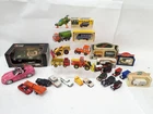 Diecast Vehicl  Bundle Mostly Vintage Mixed Brands Bburago Dinky Toys & More