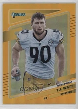 2021 Panini Donruss Photo Variation Press Proof Premium TJ Watt #22