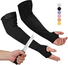 Choose Your Color Cut Resistant Arm Sleeves ANSI A6 Arm Protectors for Thin Skin