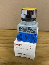 IDEC ABW110N-Y /ABW101N-Y/ABW111N-Y MOMENTARY PUSH BUTTON SWITCH