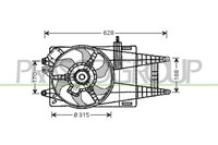 LüFter MotorküHlung FüR Lancia Ypsilon 1.2 1.4 16V Musa Fiat Idea Punto
