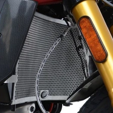 R&G Racing Black Aluminum Radiator Guard For 2019-24 Indian Motorcycles FTR1200