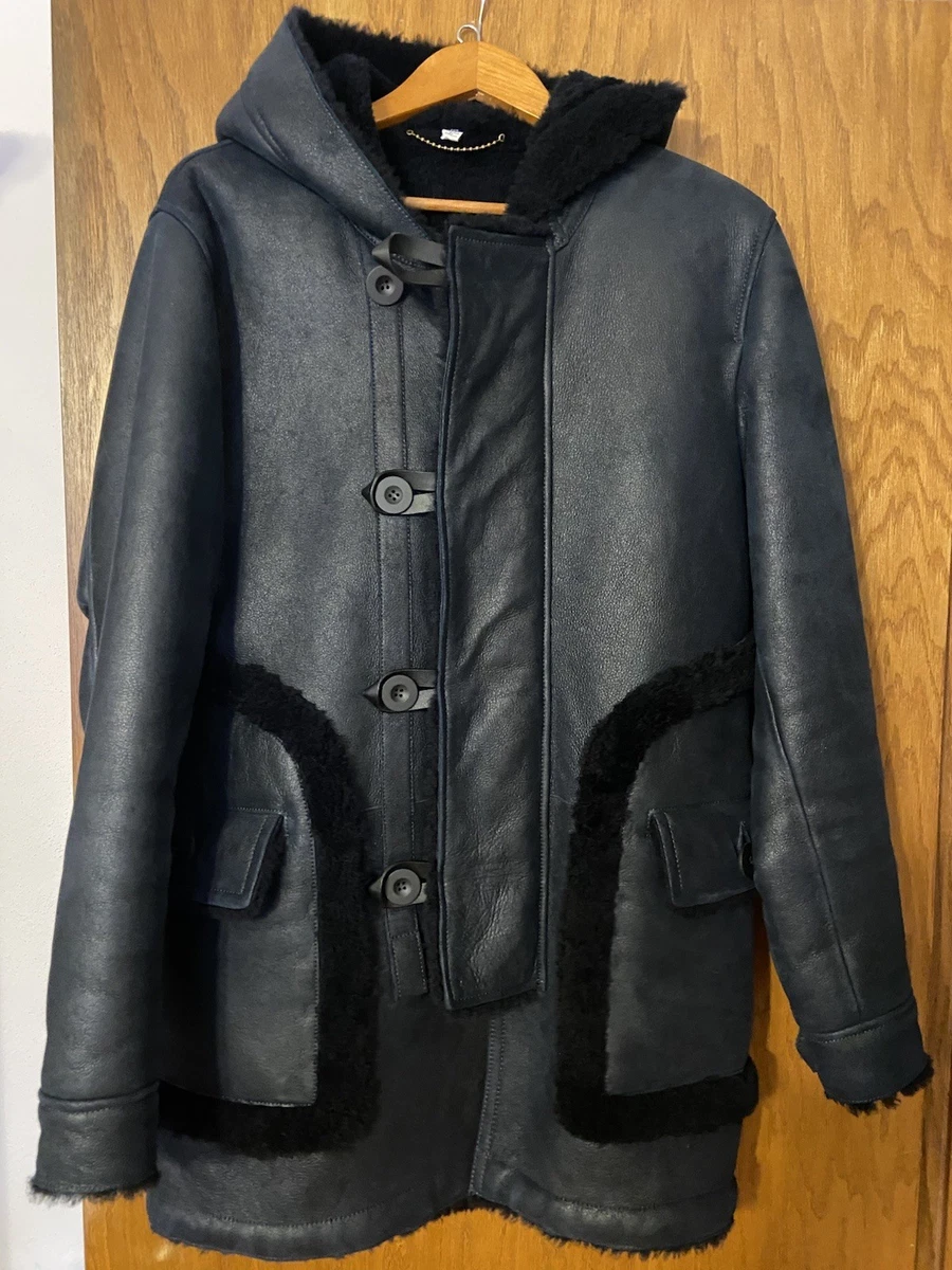 Coach Leather Outer Shell Blue Coats, Jackets & Vests for Women