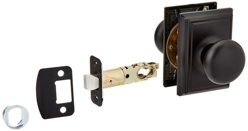 Juego de perillas Schlage F10-PLY-ADD Plymouth Passage con rosa Addison decorativa... - Imagen 1 de 3