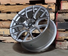 4 Pcs 20 Mflow Mfr1 Hypersilver Wheels 20x8.5 35 5x114.3 Cb 73.1 Rims