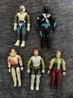 GI Joe Lot Of 5 - Deejay, Snake Eyes, Ace, Wildcard, Long Range