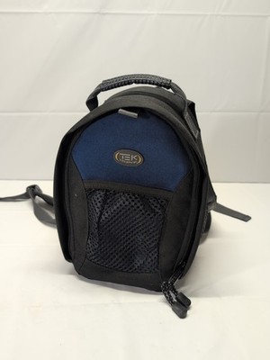 Tek by Tamrac Camera Backpack Bag Small Black Blue GUC