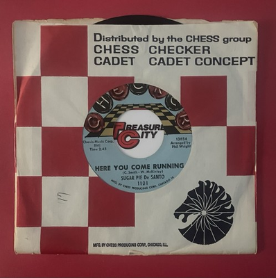 #ad #ad NORTHERN SOUL 45 VG Sugar Pie DeSanto HERE YOU COME RUNNING Checker 1101 Ultras $19.99