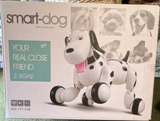 LIVMORE Smart-Dog Remote Control Robot Dog Toy 777-338 White Black Pink