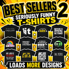 FUNNY T SHIRTS MENS novelty t-shirts t-shirt Men's shirt Top 2 GiftsBLK