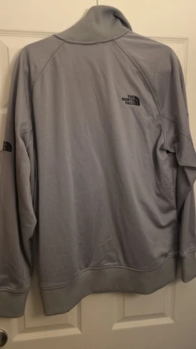The North Face Tnf jacket Tech FZ FLEECE FULL ZIP Blue Gray Size L image 4