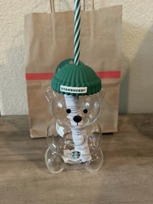 Starbucks BEARISTA Bear Series Glass Bear Cup Limited Edition Exclusive