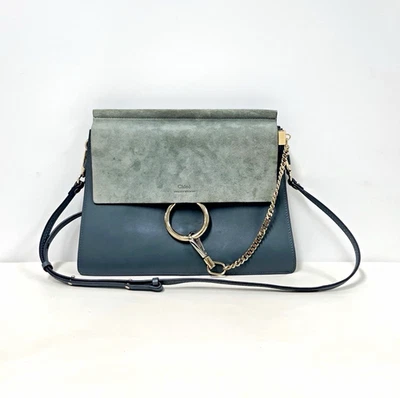 Chloé Faye Suede Bags & Handbags for Women for sale | eBay