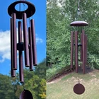 Amazing 48in 6 Metal Tubes Deep Tone Resonant Bass Sound CHURCH Bell Wind chime