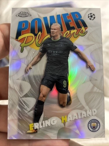 Topps Chrome 2026 Erling Haaland Man City Power Players PP-6