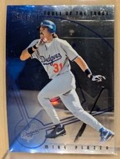 1997 Select TOOLS TRADE MIRROR BLUE #4 Mike Piazza Jason Kendall RARE CASE HIT