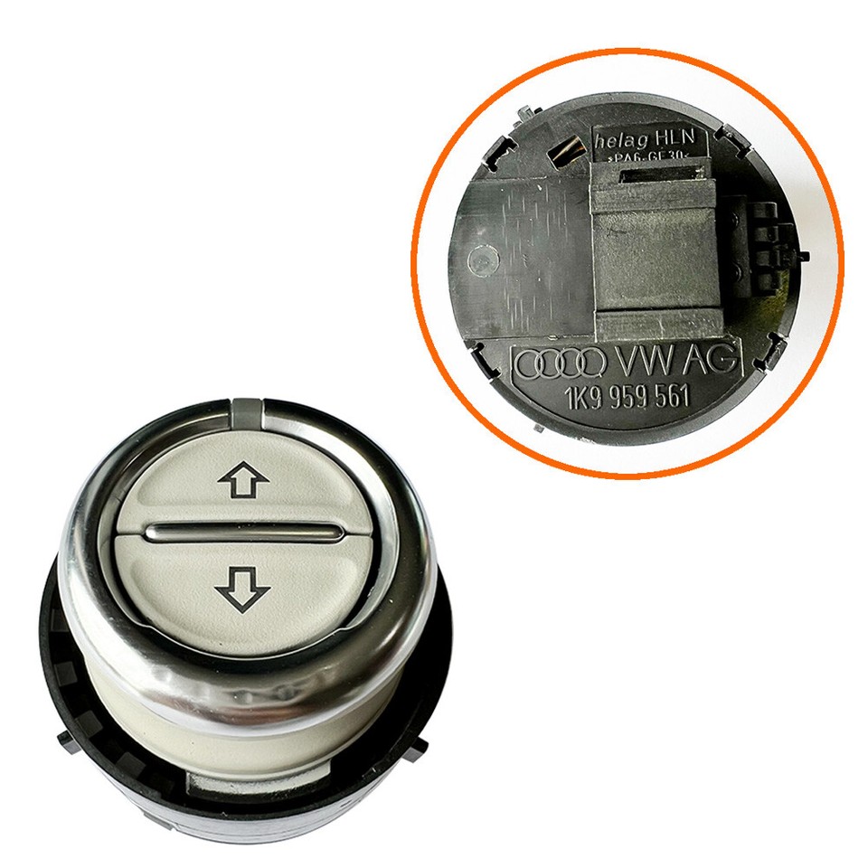 Gray Sunroof Moon Roof Switch 1K9959561 For VW Golf Sharan Magotan
