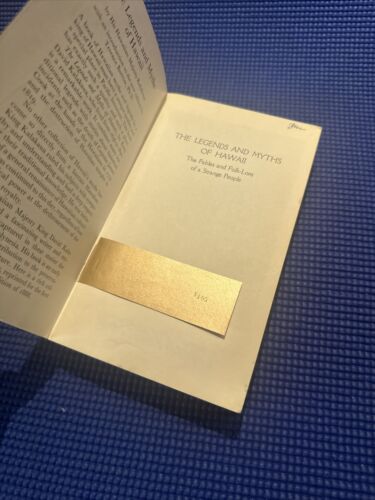 The Legends and Myths of Hawaii by Hawaiian King David Kalakaua - 1976 Paperback - Foto 5 di 8