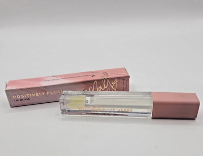 Mally Positively Plush Hydrating Lip Gloss  GLASS HALF FULL  0.10 oz