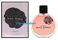 JOHAN B BLACK FLOWER PERFUME FOR WOMEN 2.8 OZ / 85 ML EAU DE PARFUM SPRAY NIB