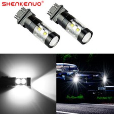 White Led Backup Reverse Lights Bulbs Bf For Gmc Sierra 1500 1999-2013 3156 3157