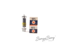 2 Vintage Westinghouse 6BF5 Beam Power Audio Output TV Audio Vacuum Tube Valve-