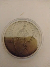 Sexy Sun Goddess Novelty Good Luck Heads Tails Flip Token Challenge Coin