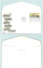 S01-3916, STEAMBOATS, WASHINGTON 1816, *ARTCRAFT FDC