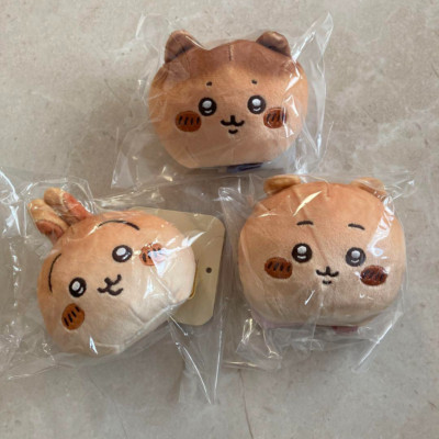Chiikawa Bakery Bread Like Chewy Mascot Usagi Hachiware Set Of 3