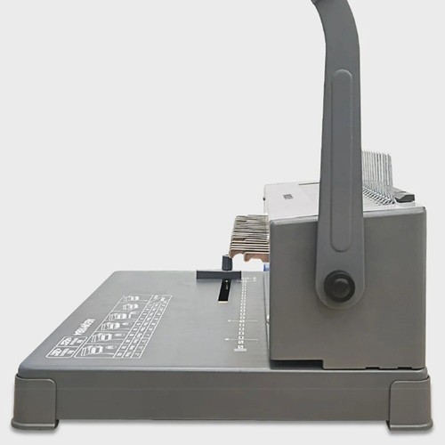 Bindemaschine Stanzkamm Spannstreifen Gummiring Papierbindung - Bild 3 von 8