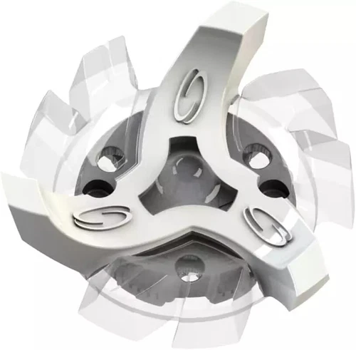 Softspikes Tour Flex Pro Fast Twist 3.0 White Clear Golf Spikes - Picture 2 of 5