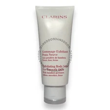Clarins Exfoliating Body Scrub For Smooth Skin with Bamboo Powders 6.9oz NWOB