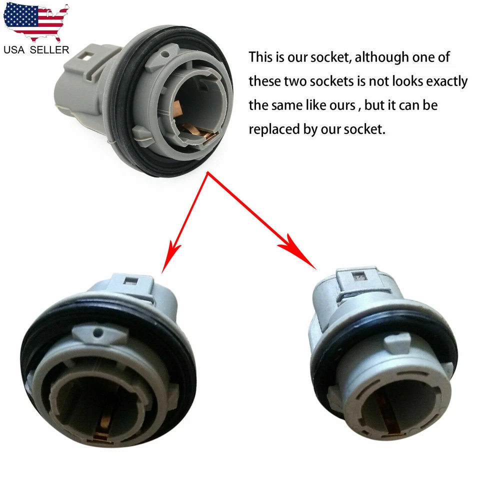 Enchufe de bombilla intermitente de señal de giro compatible con Honda Accord Civic Element Acura Foto 3 de 4