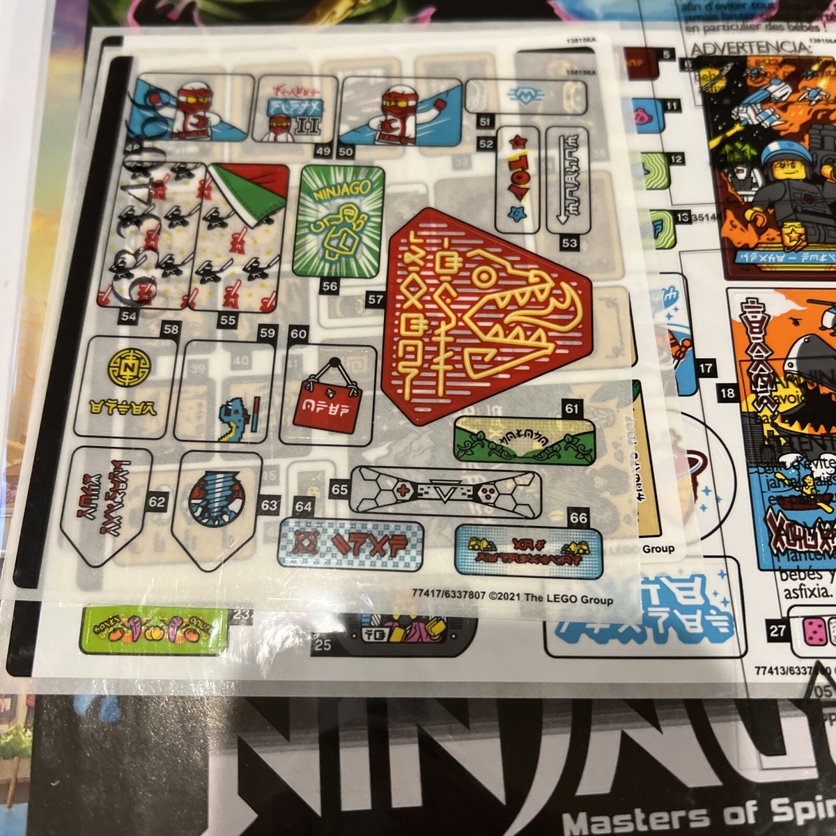 NEW PARTS ONLY - LEGO 71741 Ninjago Legacy City Gardens