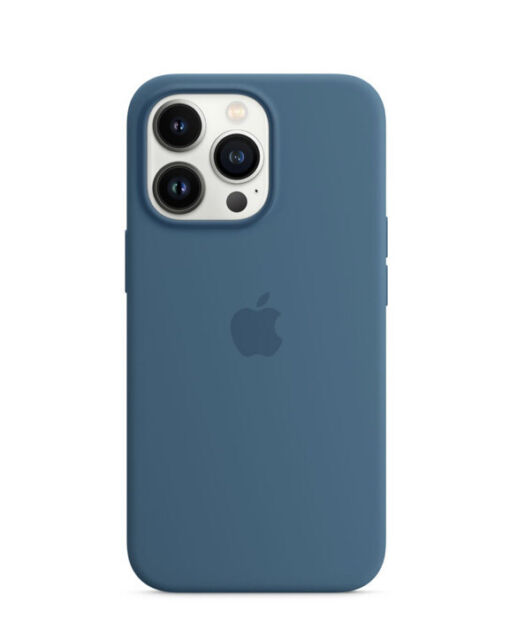 Apple Custodia MagSafe in Silicone per iPhone 13 Pro Max - Azzurro fiordo CQ10083