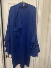 Beautiful royal blue dress size XXL. No brand name
