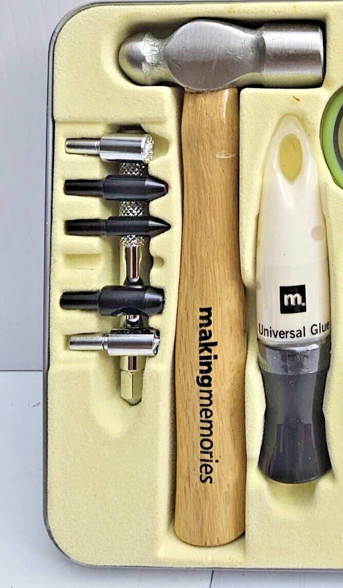 Kit Outils Making Memories Designer Series 2 Pour Scrapbooking (incomplet)