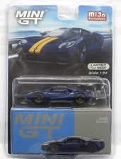  2024 MINI GT MIJO TOYS EXCLUSIVE FORD GT SUNOCO BLUE #614 