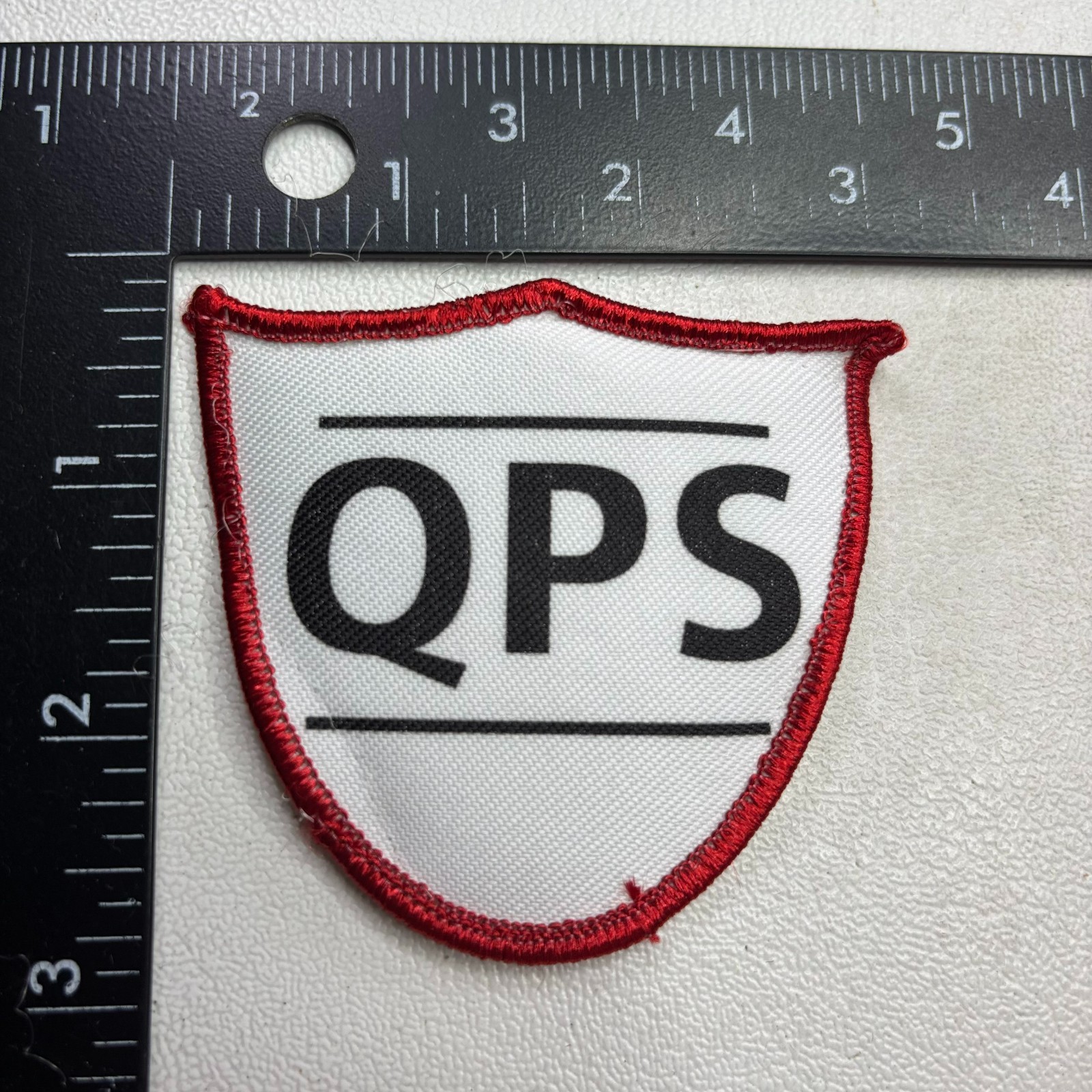 Letter Initials QPS Q P S Patch 50ah