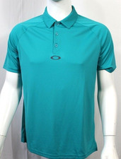 Oakley Mens Bunker Basic Polo Golf Shirt, Phlox, Size L BNWT 50