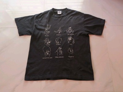 Vintage 1991 Lonney Tunes Acme Clothing Co T-Shirt Large Single Stitch Made in USA 