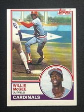 1983 Topps #49 Willie McGee
